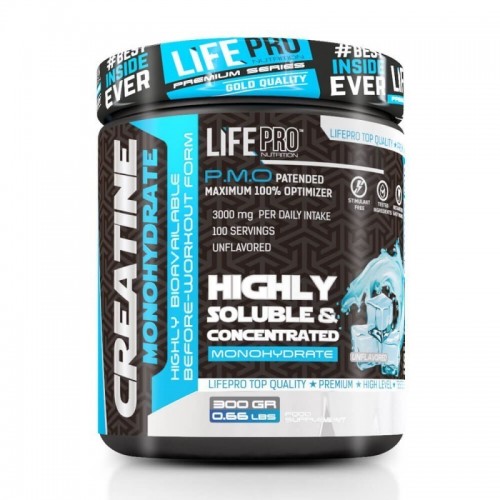Creatina Monohidrato Neutra 300 g Life Pro