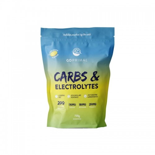 Carbohidratos y electrolitos - Cluster Dextrin®, sodio y potasio GO PRIMAL