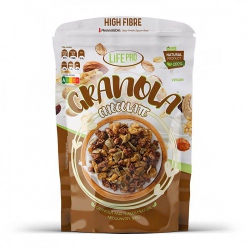 Life Pro Fit Food Granola Chocolate Vegan 300g