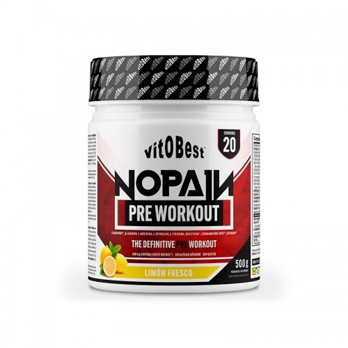 NoPain Pre workut 500g vitobest 400mg cafeina