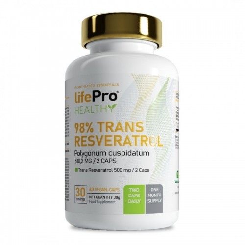 Life Pro Trans Resveratrol 98% 60 Caps